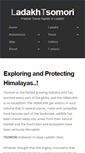 Mobile Screenshot of ladakhtsomori.com